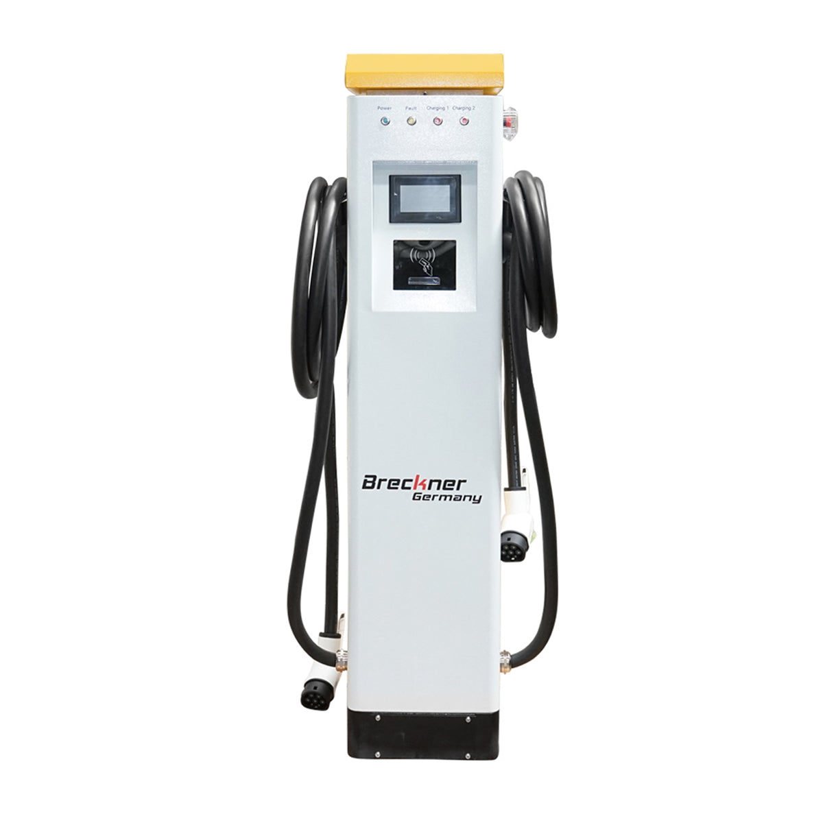 380V charging station, Type 2, 5M, AC 2x22 KW with 2 charging connectors
